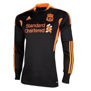 Amazon.com : Liverpool Home Kit Goalkeeper Shirt 2011/12 XXL Black : Sports & Outdoors