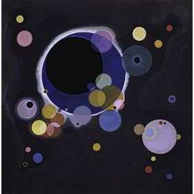 A4 Fine Art Box Canvas 30cm x 21cm Kandinsky Various Circles Modernism