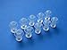 NICKSTON 10 Small (S) Soft Replacement Mushroom Domes Eartips Earbuds for Hearing Aids