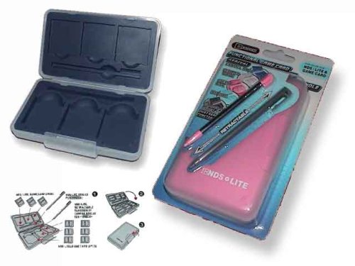 Nintendo Ds Nds & Ndsl Lite Pink Card Case With Stylus [Toy]