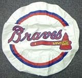 Atlanta Braves White Tire Cover