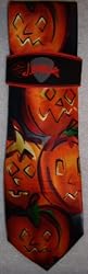Men's J. Jerry Garcia Neck Tie Limited Edition Collection Forty-five Halloween Inferno