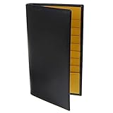 ETTINGER エッティンガー 長財布 メンズ ブライドルレザー 小銭入れナシ BH 806AJR BLACK ブラック 【並行輸入品】