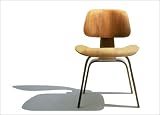 Herman Miller® DCW EamesÂ® DCW - Molded Plywood Dining Chair with Wood Legs