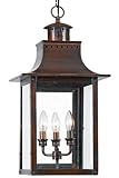 Chalmers Hanging Lantern, 26 � Hx12 � D, AGED COPPER - B0025BZJI...