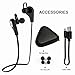 Bluetooth Headphones, HC Wireless Bluetooth Earbuds Headset Earphones Noise Cancelling,Running, Exercise,Hiking Sports;Sweatproof. Suitable for IOS & Android Devices