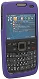Purple Rubberized Hard Phone Cover for Nokia E73 Mode / E72 T-Mobile Protec ....