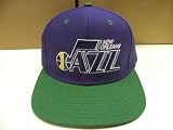 NBA New Orleans Jazz 2 Tone Retro Snapback Cap Utah Jazz