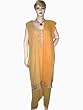 Fancy Bollywood Designer Crepe Salwar Kameez Peach Zardozi Embroidery with Dupatta Xxl