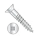 #6 x 1 14" Wood Screws/Square/Flat Head/Steel/Zinc (Carton: 5,000 pcs)