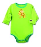 Sozo Long Sleeve Bodysuit - Jungle Land, 0 to 6 Months