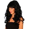 Fancy Dress Costume - Wig - Cindy - Black
