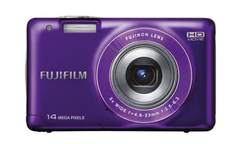 Fujifilm FinePix JX520 Digitalkamera (14 Megapixel, 5-fach opt. Zoom, 7,6 cm (3 Zoll) Display, HD-Video) violett