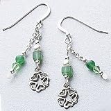 X Wheel of Fortune Sterling Silver Earrings