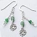 X Wheel of Fortune Sterling Silver Earrings