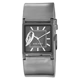 Nine West Womens NW1063BKGY Gun-Metal Bezel an