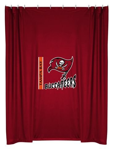 Tampa Bay Buccaneers Kids Fabric Shower Curtain