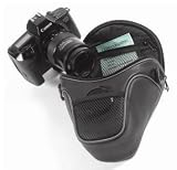 Opteka SLR & DSLR Camera Short Zoom Holster Case w/Adjustable Shoulder Strap
