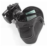 Opteka SLR & DSLR Camera Short Zoom Holster Case w/Adjustable Shoulder Strap