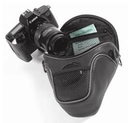 Opteka SLR and DSLR Camera Short Zoom Holster Case w/Adjustable Shoulder Strap