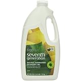 Seventh Generation Automatic Dishwasher Gel, Lemon Scent, 42-Ounce Bottles, Pack of 6