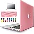 iBenzer&reg; - 3 in 1 Multi colors Soft-Touch Plastic Hard Case Cover & Keyboard Cover & screen protector for Macbook Air 13'', Pink MMA13PK+2