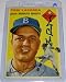 TOMMY LASORDA AUTO SIGNED 1954 TOPPS #132 ROOKIE CARD j - Signed MLB Baseball Cards