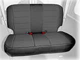 Rugged Ridge 13265.01 Black/Black Custom Neoprene Rear Seat Cover