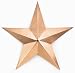 Good Directions 220C Small Copper Barn Star with Copper Finish