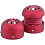 iHome iHM77 Rechargeable Mini Speakers for iPod (Red)