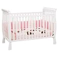 DaVinci Jamie 4 in 1 Stationary Convertible Crib, White