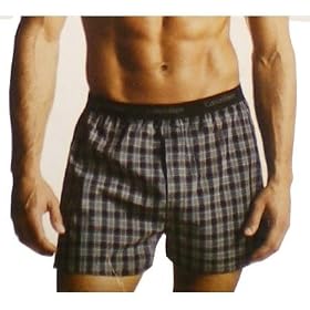 5 PACK: Calvin Klein Men's Traditional Fit Woven Boxer Brief (no buttons) (Size:M)