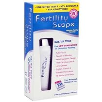 Fertility Scope Saliva Based Ovulation Test 1 ea