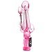 cnlinkco G-spot Adult big Cock Dildo Massager Toy Simulation Vibrator Anal Sex Toy(Pink)