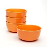 sengWare Set of 4 Soup Bowls- Tangerina