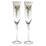 Royal Doulton-Royal Albert Old Country Roses Flutes, Set of 2