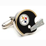 Pittsburgh Steelers NFL "Retro" Logo'd Executive Cufflinks w/Jewelry Box