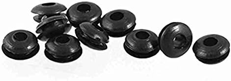 Magentoo(TM) 10 Pcs Wire Protective Rubber 3mm Double Side Grommets