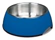 Petmate Stainless Style Bowl Small, Blue/Stainless Steel