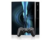 Abstract Future Night Blue Design PS3 Playstation 3 Body Protector Skin Decal Sticker