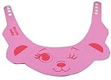 Nice Days（ナイス　ディズ）　かわいいシャンプーハット　ベビー　キッズ　子供　シャワーキャップ　シャワー用防水帽　サイズ調節可能 (ピンク)