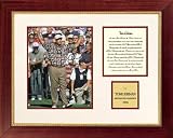 Tom Lehman Framed 8x10 Autographed Photograph with Biography