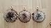 AURORA168 Caramel Brown X-large Furry Puff Pom Pom Ball Keyring / Bag Purse Charm Gold Ring