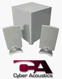 Cyber-Acoustics CA-3080 Amplified Computer Speakers
