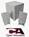 Cyber-Acoustics CA-3080 Amplified Computer Speakers