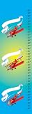 Airplane Canvas Growth Chart