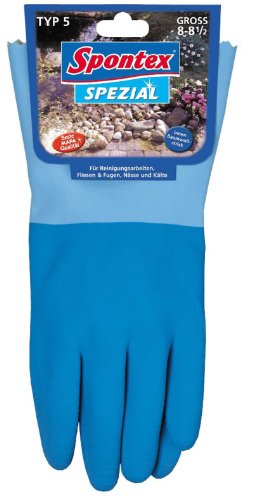 Spontex 12130058 Gartenhandschuhe Spezial Typ 5 Gr. 8-8,5 f&uuml;r grobe Arbeiten bei N&auml;sse und K&auml;lte