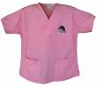 Boise State Pink Scrubs Tops SHIRT Boise State University Broncos For HER -Officially Licensed NCAA College Logo Apparel Unique GIFT Ideas For Mom Nurses Ladies Students Graduation