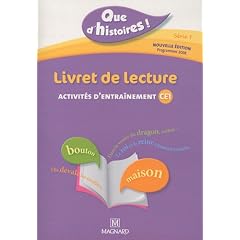 Livret de lecture : Activit�s d'entra�nement CE1, programmes 2008
