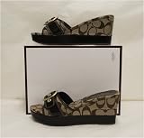 Coach Gretta Signature Khi/Cho Wedges